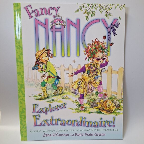 Fancy Nancy Book Set Handle Case Four Set Wonderful World Girl Kids Children Art - Picture 6 of 9